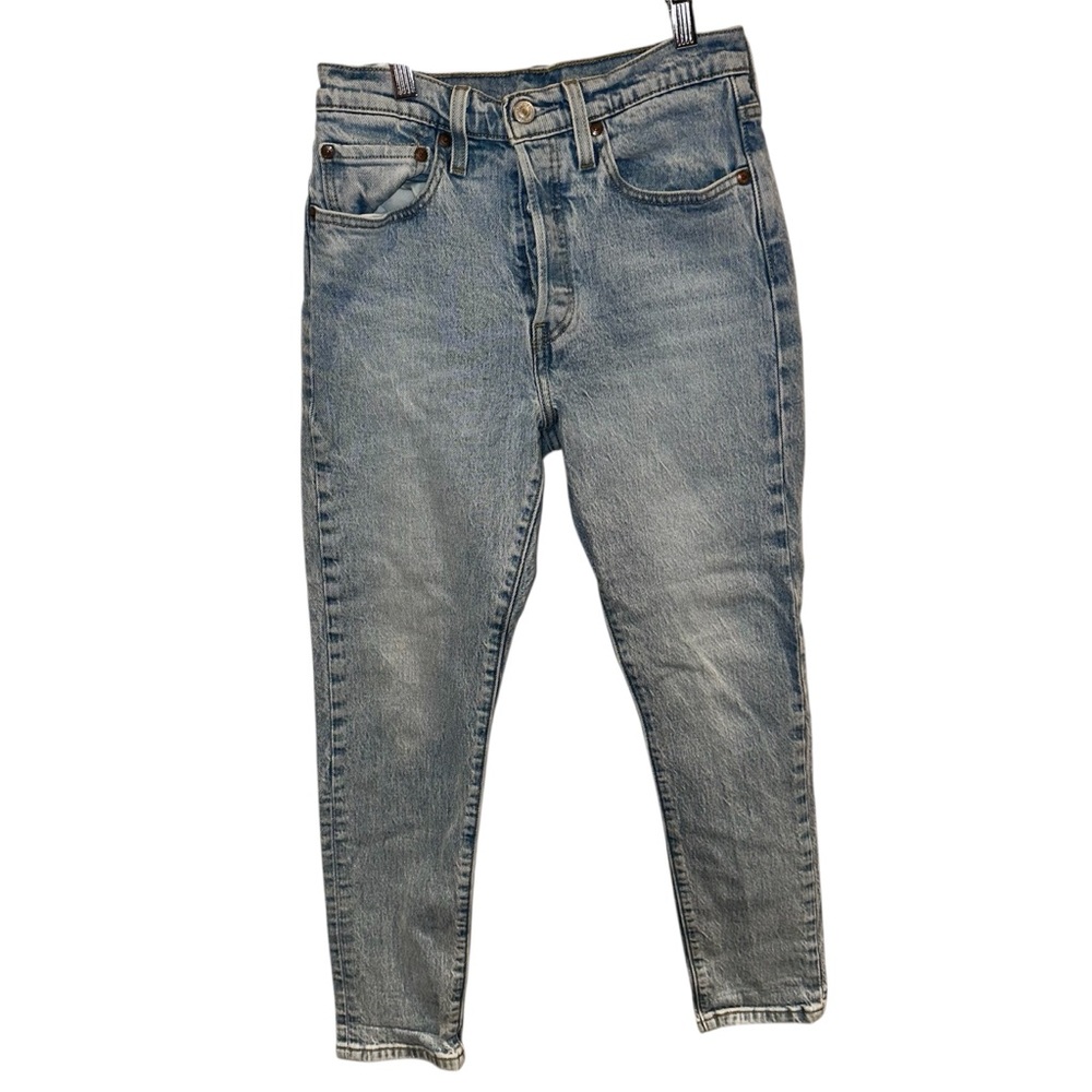 Levi's Premium 501 Skinny Button Up Jeans Light Wash Size 26 L28